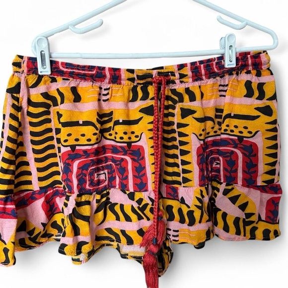 Anthropologie João Incerti Abstract Print Cecy Shorts - Size L - Picture 3 of 7
